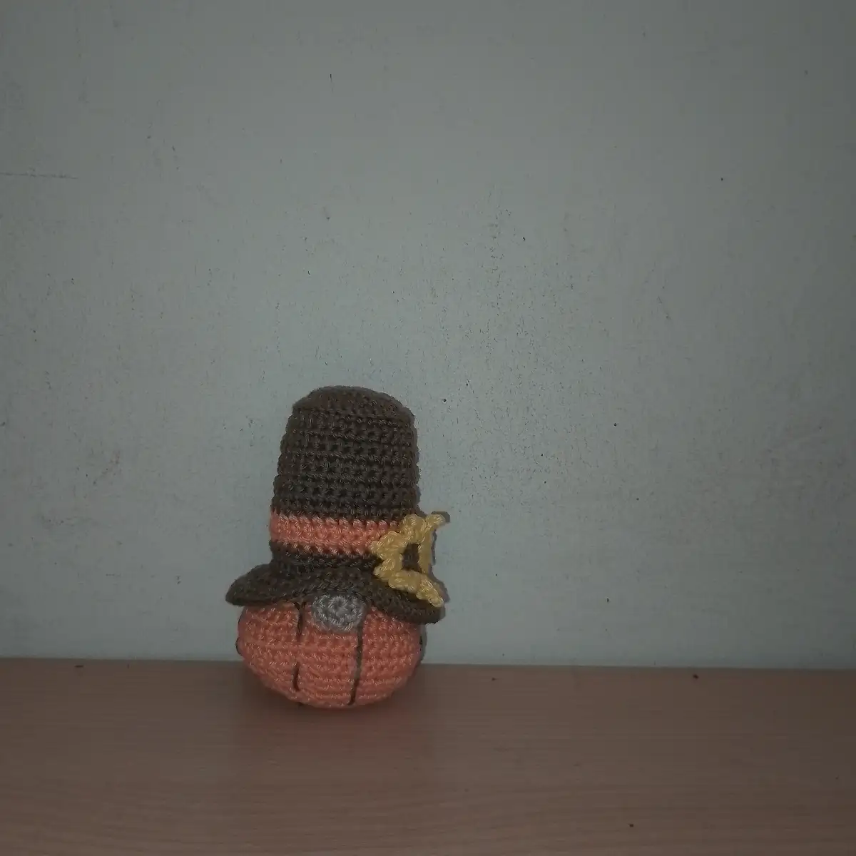 Gnome citrouille petit modele