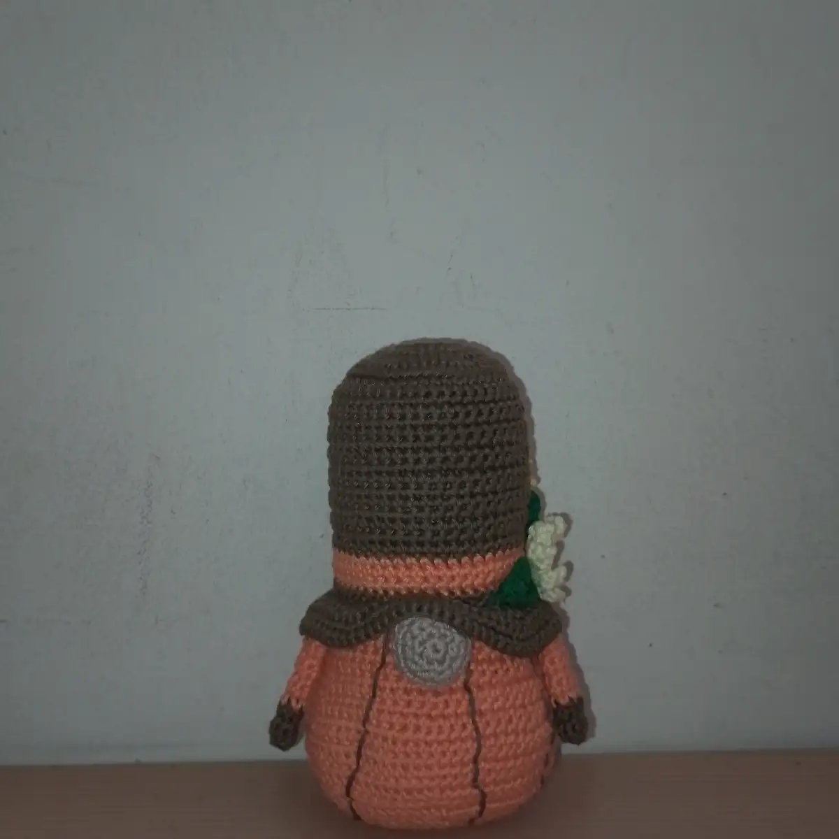 Gnome citrouille grand modele